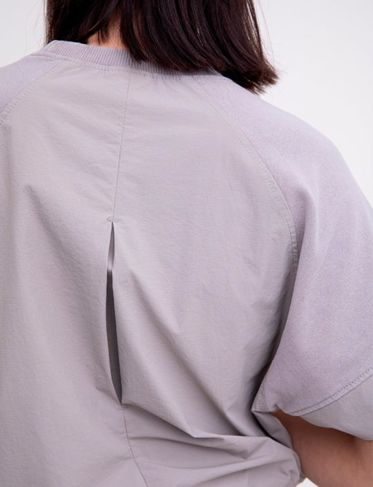 Boxy Tee with Raglan Sleeves